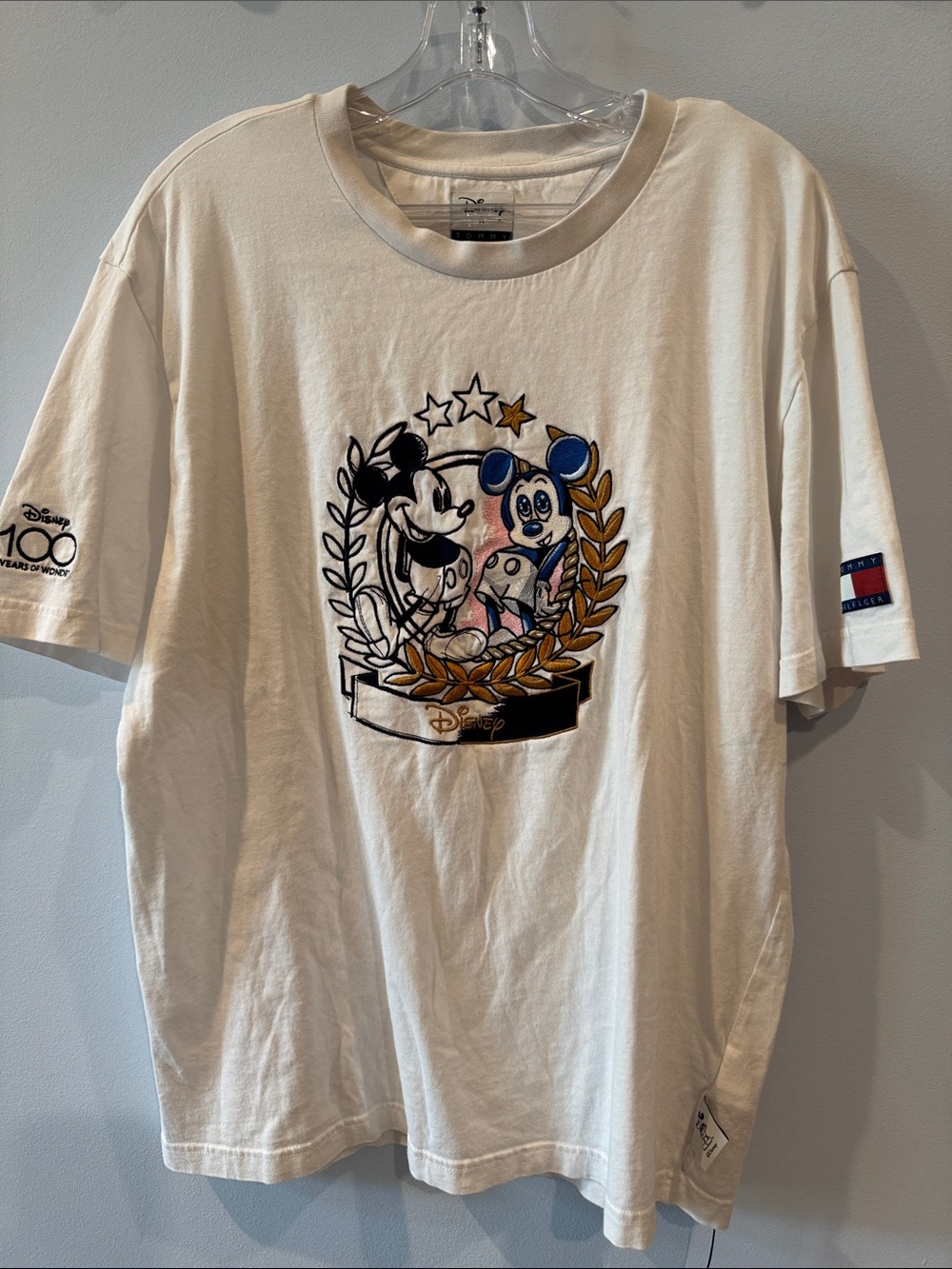 Mickey Mouse Crest T-Shirt for Adults by Disney X Tommy Hilfiger - Disney100